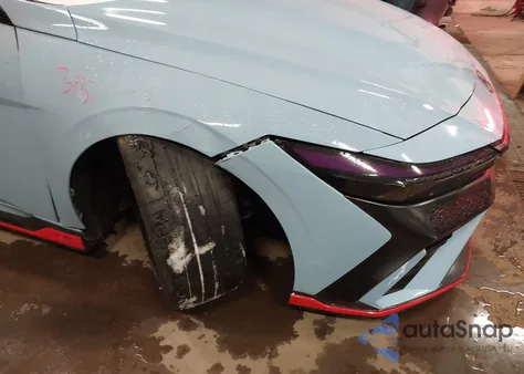 2025 Hyundai Elantra N из США, поврежденный, VIN KMHLW4DK6SU024714